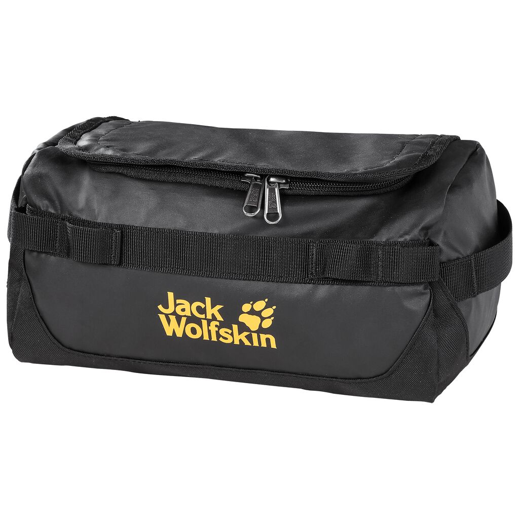 Jack Wolfskin EXPEDITION Férfi Kozmetikai Táska Fekete - YMVBZN-315